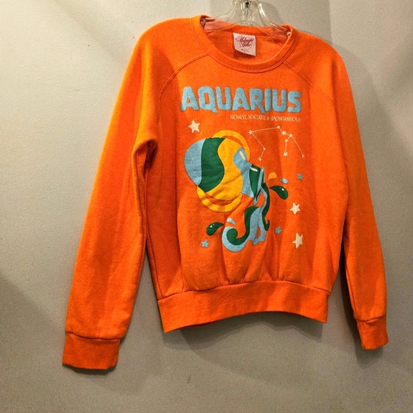 Midnight Rider Aquarius Graphic Crewneck Sweater | Size Small - Picture 3 of 7